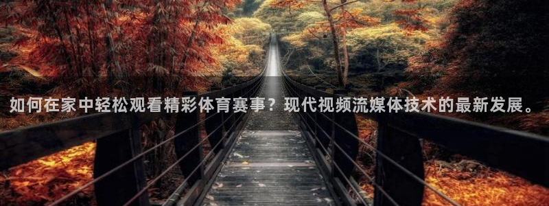 如何在家中轻松观看精彩体育赛事？现代视频流媒体技术的最新发展。