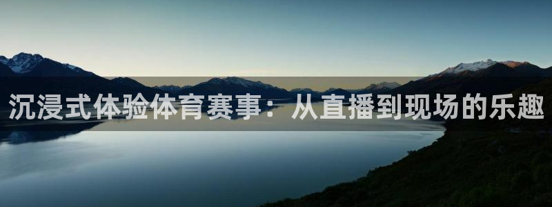 沉浸式体验体育赛事：从直播到现场的乐趣
